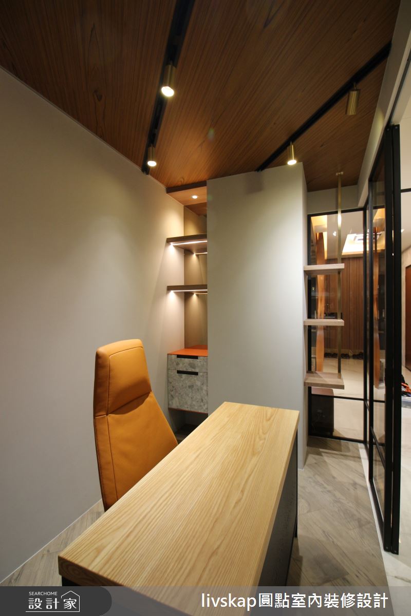 67坪毛胚屋＿混搭風書房案例圖片＿圓點室內裝修國際有限公司＿圓點_10之21