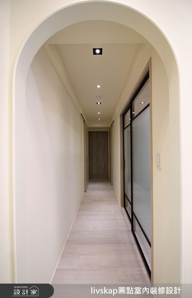 新成屋(5年以下)＿簡約風走廊案例圖片＿圓點室內裝修國際有限公司＿圓點_12之16