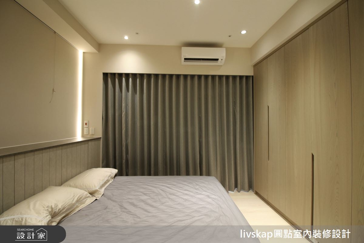 32坪中古屋(5~15年)＿簡約風臥室案例圖片＿圓點室內裝修國際有限公司＿圓點_14之21