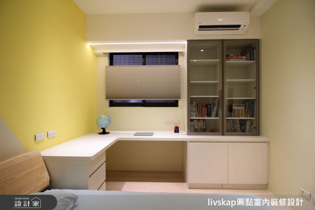 32坪中古屋(5~15年)＿簡約風臥室案例圖片＿圓點室內裝修國際有限公司＿圓點_14之33