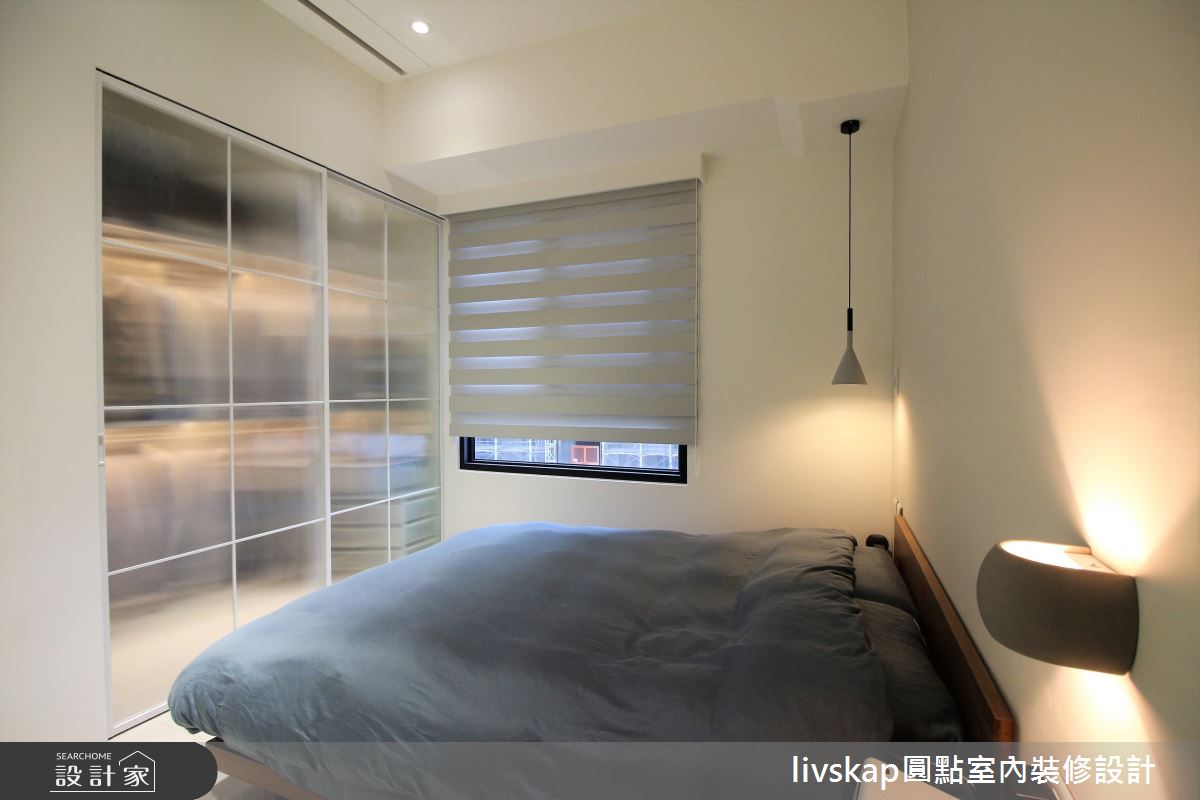 36坪新成屋(5年以下)＿混搭風臥室案例圖片＿圓點室內裝修國際有限公司＿圓點_15之18