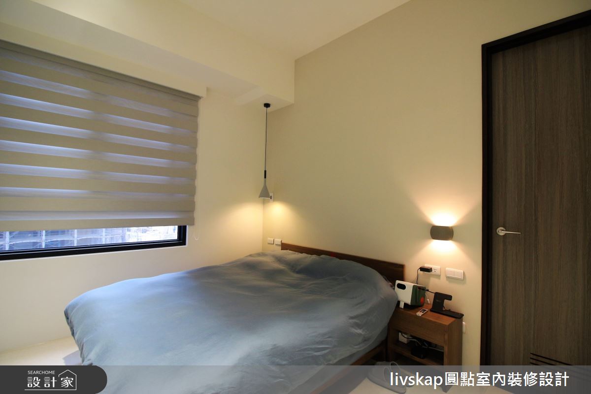 36坪新成屋(5年以下)＿混搭風臥室案例圖片＿圓點室內裝修國際有限公司＿圓點_15之19