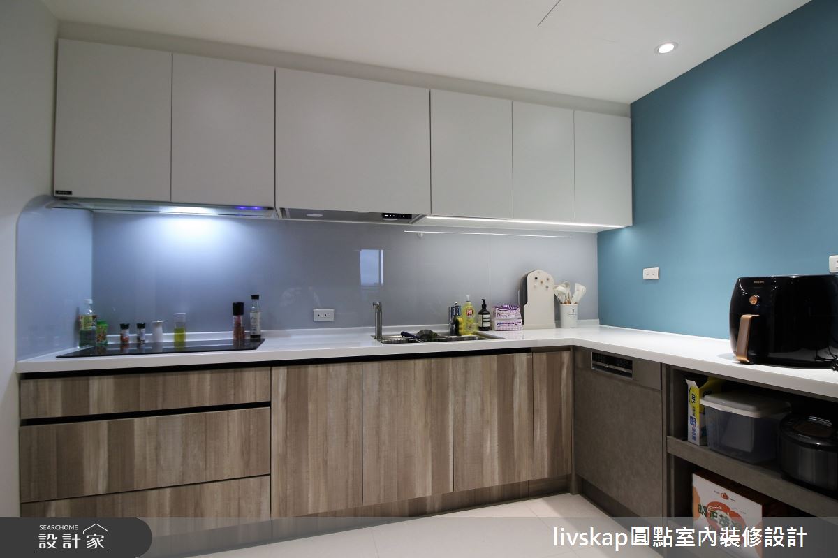 36坪新成屋(5年以下)＿混搭風廚房案例圖片＿圓點室內裝修國際有限公司＿圓點_15之2553