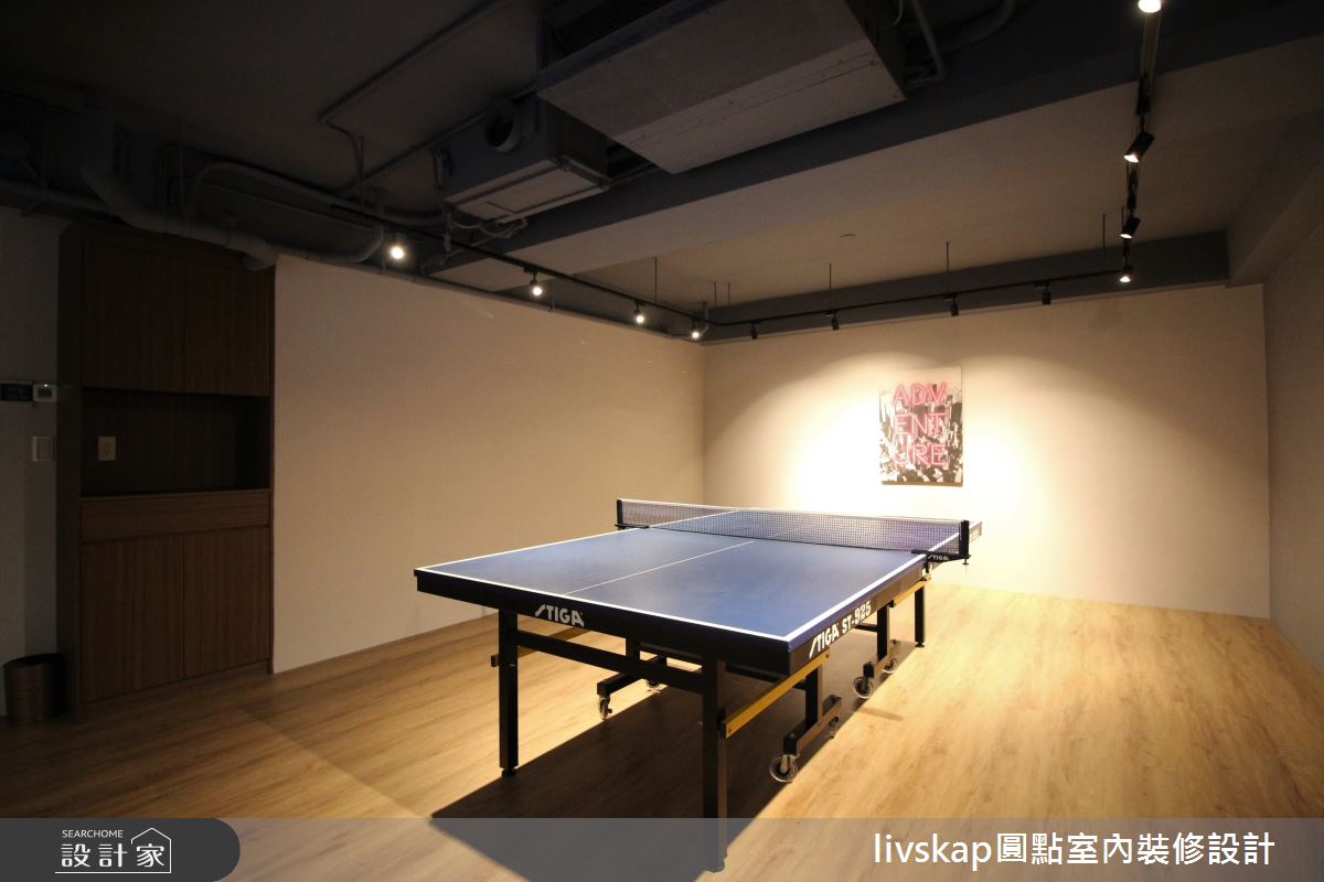 40坪新成屋(5年以下)＿美式風多功能室案例圖片＿圓點室內裝修國際有限公司＿圓點_16之14