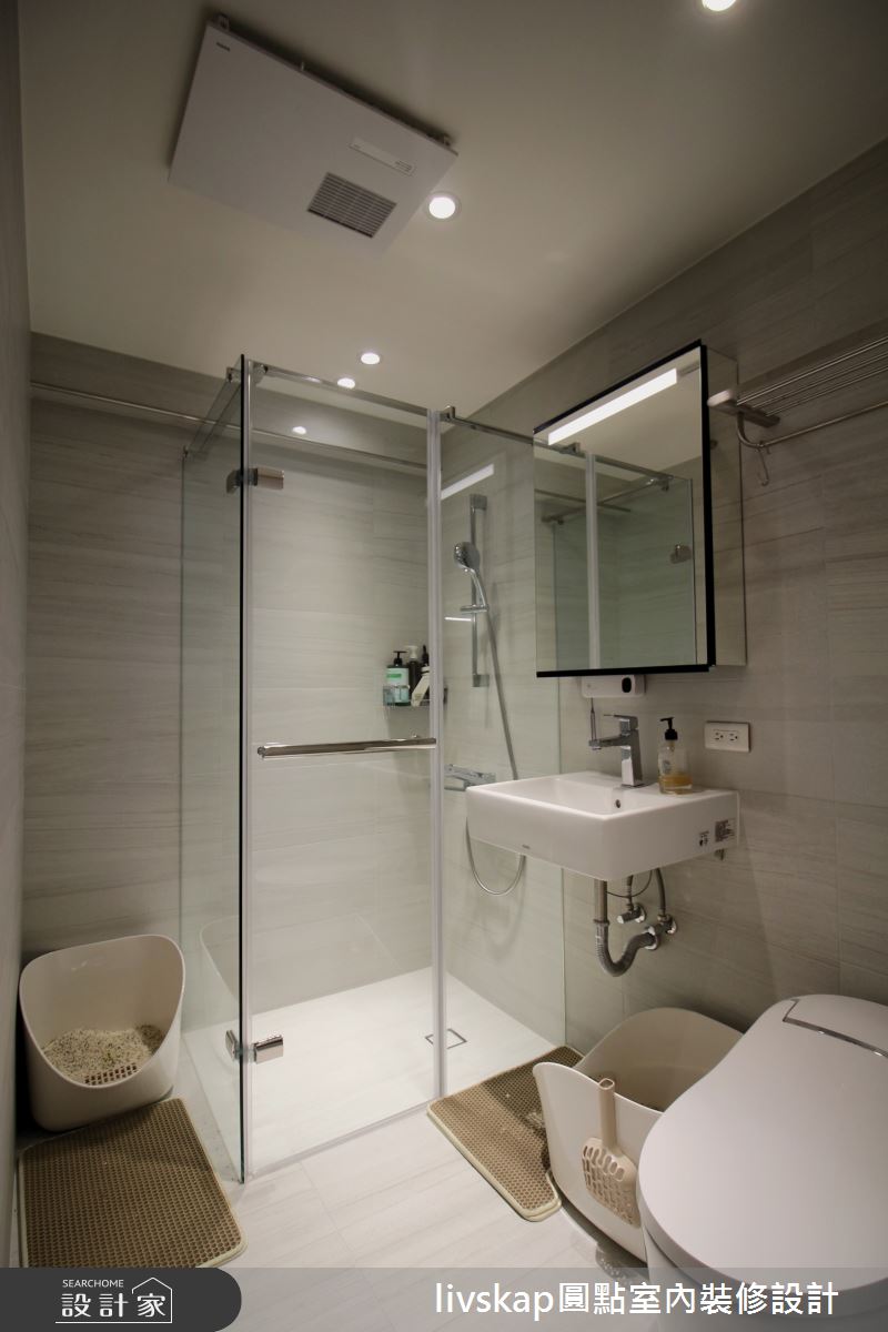 32坪老屋(16~30年)＿簡約風浴室案例圖片＿圓點室內裝修國際有限公司＿圓點_18之71