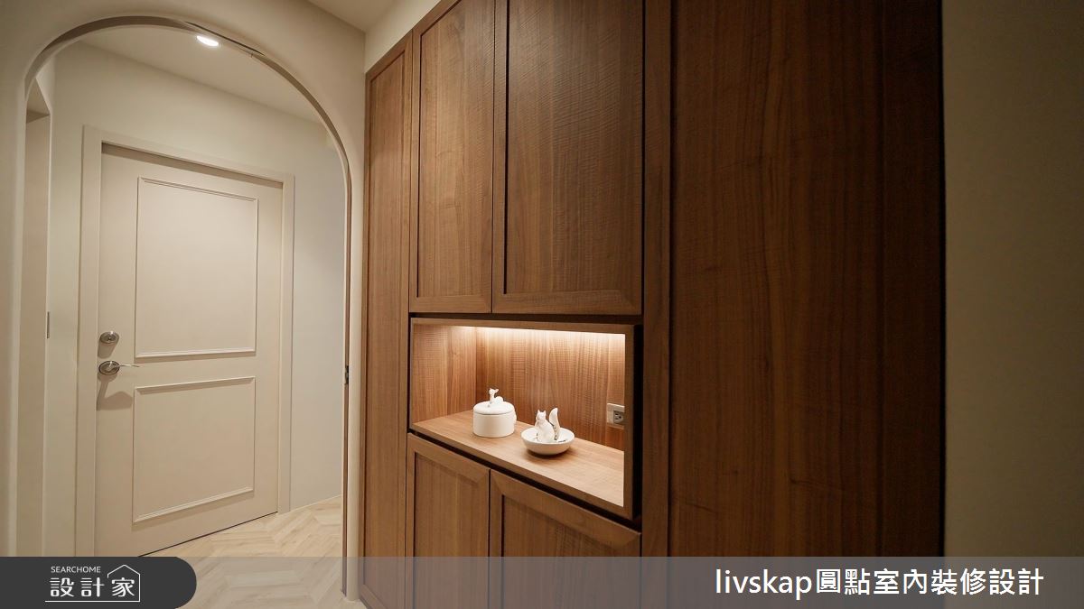 16坪新成屋(5年以下)＿法式中古風玄關案例圖片＿圓點室內裝修國際有限公司＿圓點_20之4