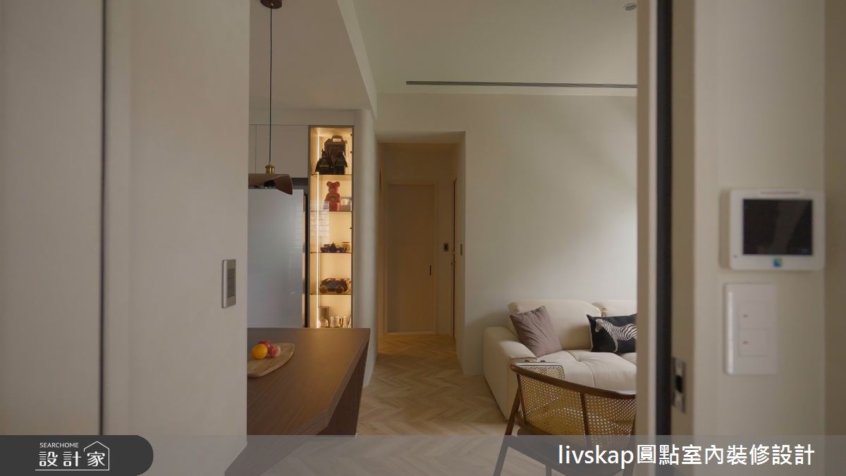 16坪新成屋(5年以下)＿法式中古風客廳餐廳案例圖片＿圓點室內裝修國際有限公司＿圓點_20之19