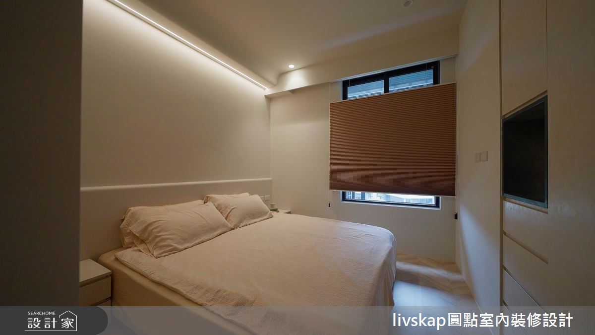 16坪新成屋(5年以下)＿法式中古風臥室案例圖片＿圓點室內裝修國際有限公司＿圓點_20之24