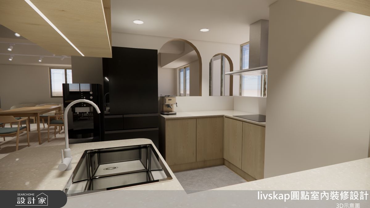 145坪老屋(16~30年)＿北歐簡約風案例圖片＿圓點室內裝修國際有限公司＿圓點_22之15