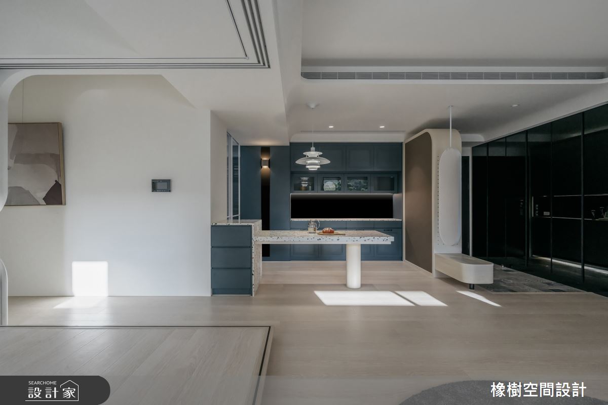 38坪新成屋(5年以下)＿混搭風客廳案例圖片＿橡樹空間設計＿橡樹_美術館之7