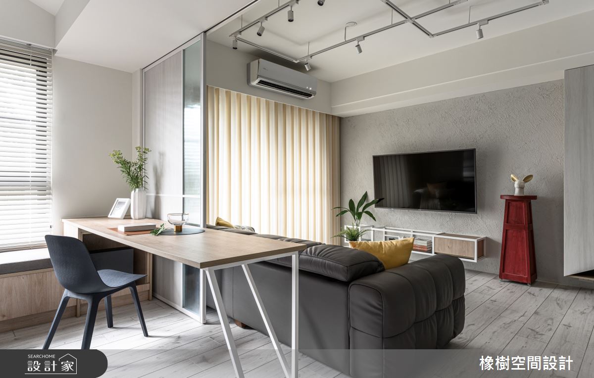 28坪新成屋(5年以下)＿混搭風客廳案例圖片＿橡樹空間設計＿橡樹_03之6
