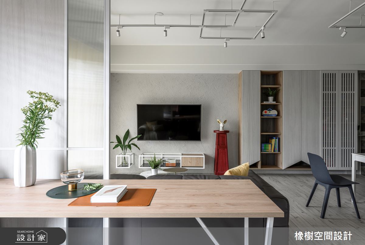 28坪新成屋(5年以下)＿混搭風客廳案例圖片＿橡樹空間設計＿橡樹_03之7