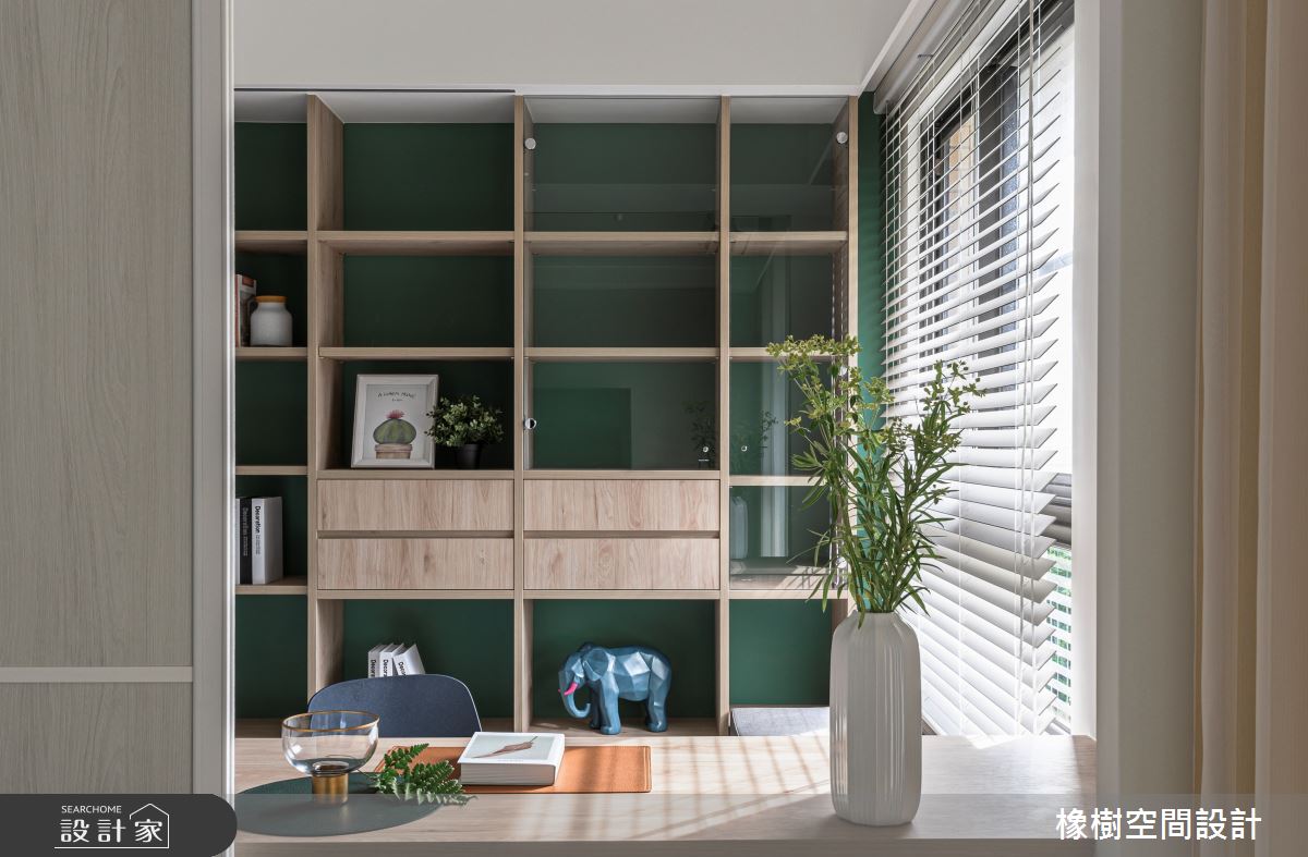 28坪新成屋(5年以下)＿混搭風書房案例圖片＿橡樹空間設計＿橡樹_03之14