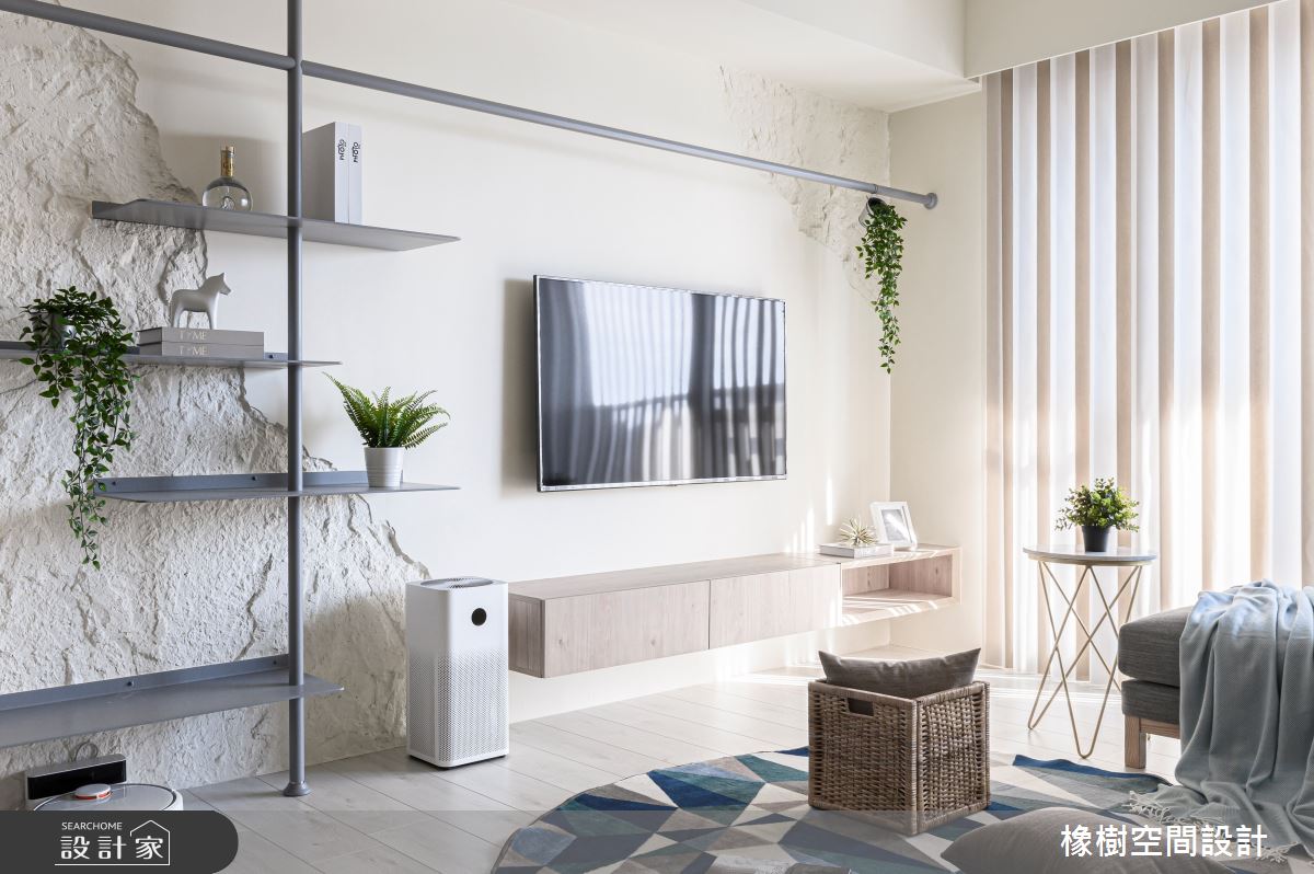 23坪新成屋(5年以下)＿混搭風客廳案例圖片＿橡樹空間設計＿橡樹_04之4
