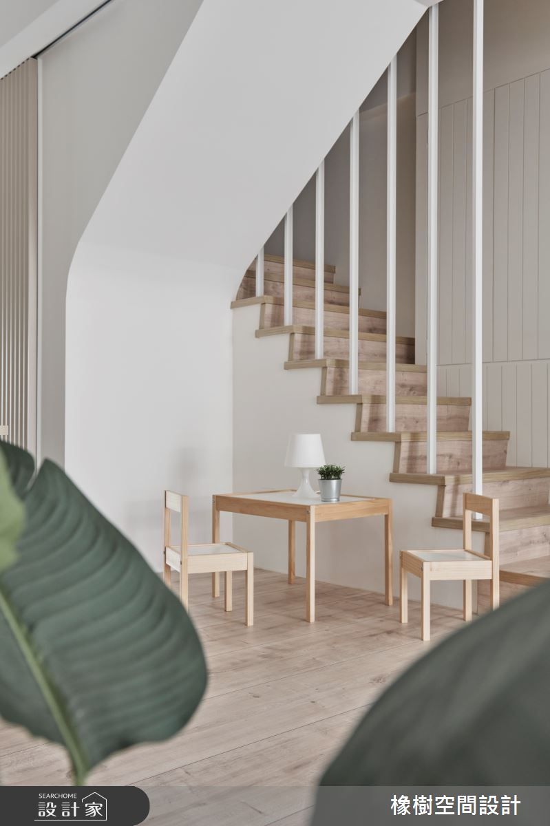 29坪新成屋(5年以下)＿混搭風樓梯案例圖片＿橡樹空間設計＿橡樹_05之10