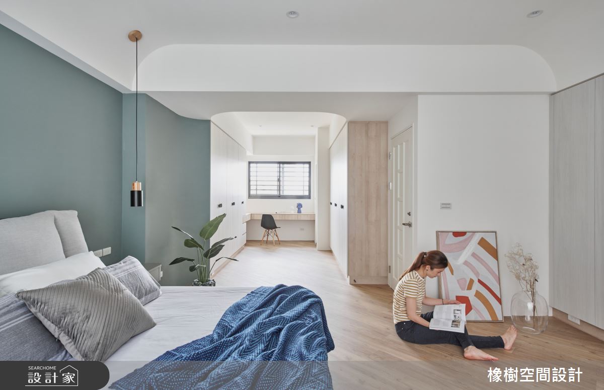 29坪新成屋(5年以下)＿混搭風臥室案例圖片＿橡樹空間設計＿橡樹_05之18