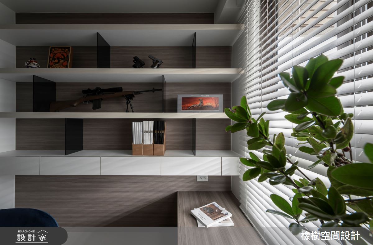 23坪新成屋(5年以下)＿現代風書房案例圖片＿橡樹空間設計＿橡樹_06之18