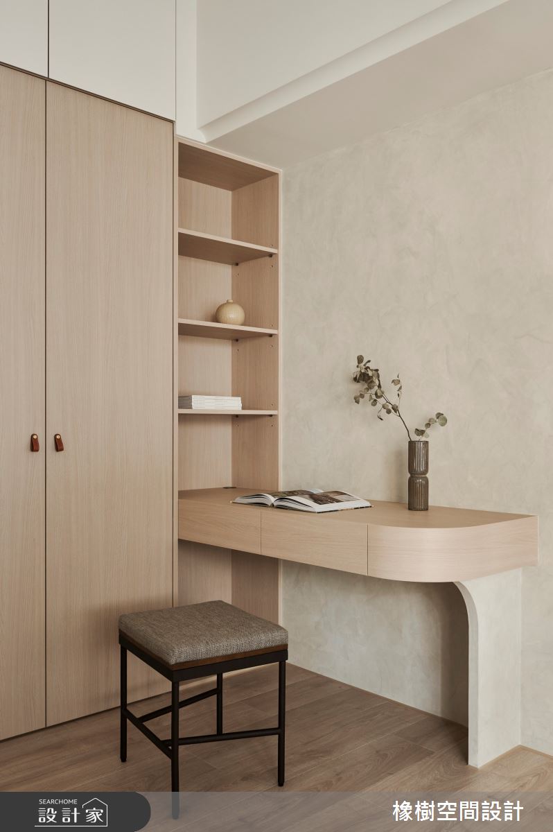 22坪新成屋(5年以下)＿簡約風臥室案例圖片＿橡樹空間設計＿橡樹_川上氏忍冬之20