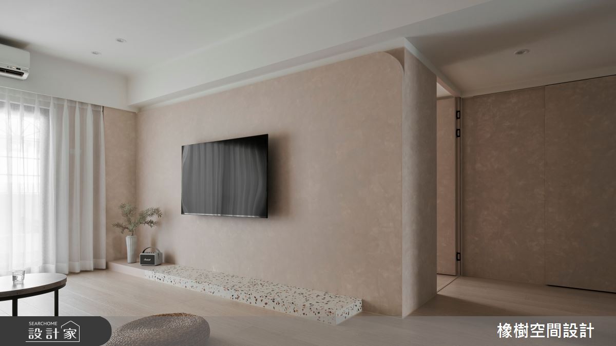 24坪老屋(16~30年)＿混搭風客廳案例圖片＿橡樹空間設計＿橡樹_漿果莧之7