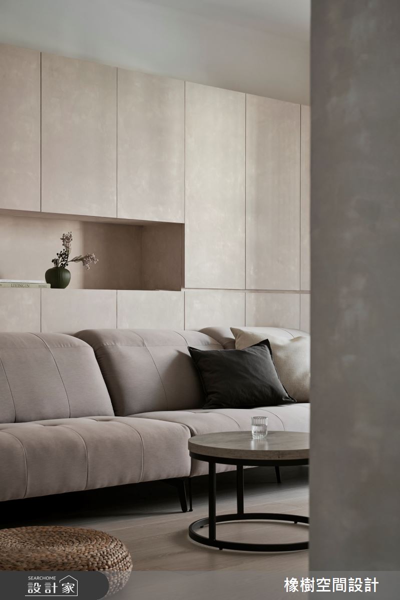 24坪老屋(16~30年)＿混搭風客廳案例圖片＿橡樹空間設計＿橡樹_漿果莧之10