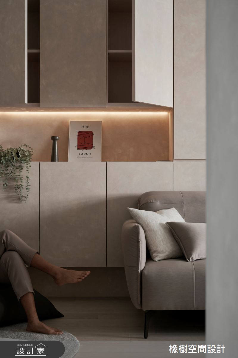 24坪老屋(16~30年)＿混搭風客廳案例圖片＿橡樹空間設計＿橡樹_漿果莧之11