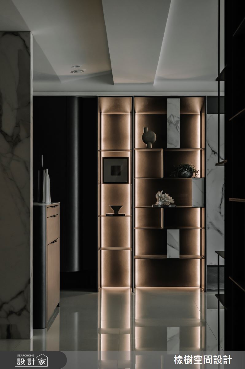 50坪新成屋(5年以下)＿現代風客廳案例圖片＿橡樹空間設計＿橡樹_黑蜀葵之4
