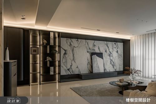 橡樹_黑蜀葵_現代風