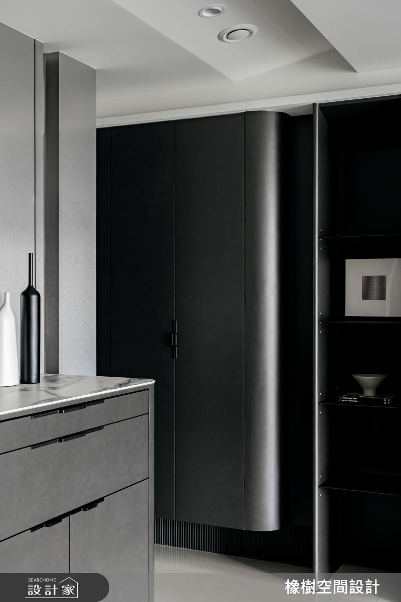 50坪新成屋(5年以下)＿現代風客廳案例圖片＿橡樹空間設計＿橡樹_黑蜀葵之3