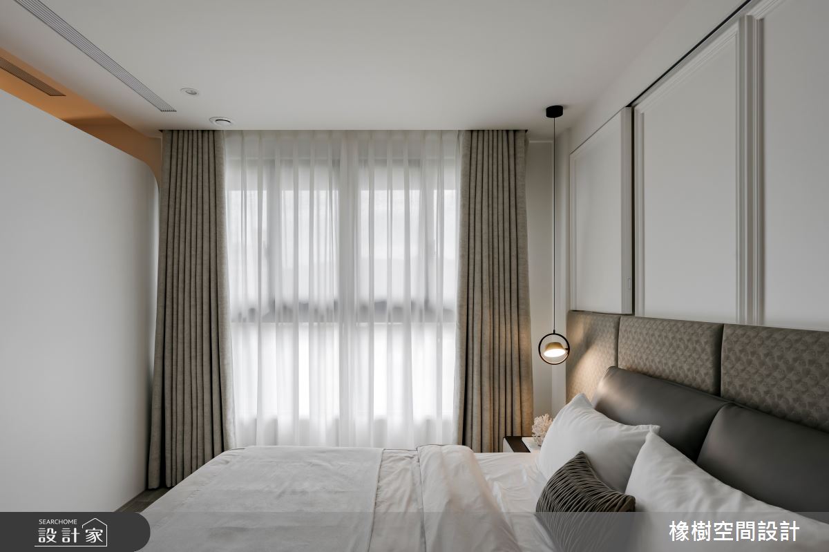 50坪新成屋(5年以下)＿現代風臥室案例圖片＿橡樹空間設計＿橡樹_黑蜀葵之20