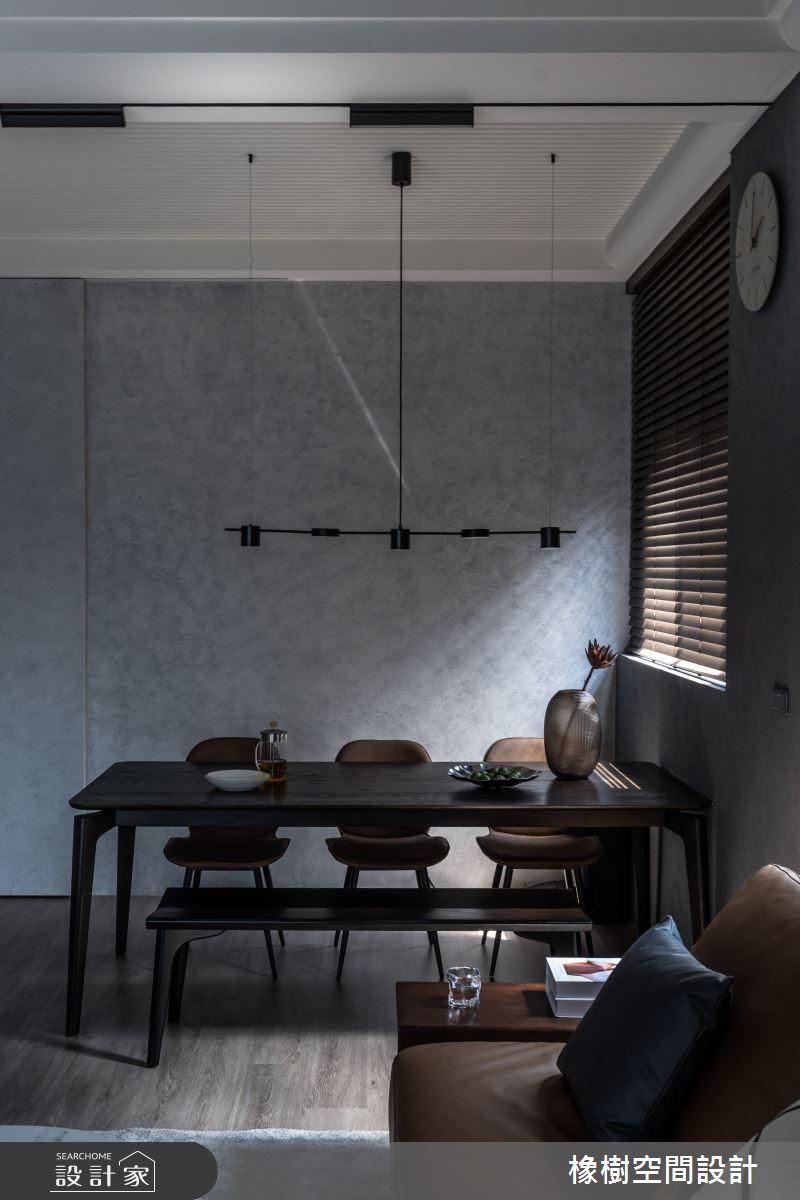 40坪新成屋(5年以下)＿混搭風餐廳案例圖片＿橡樹空間設計＿橡樹_狼尾草之8