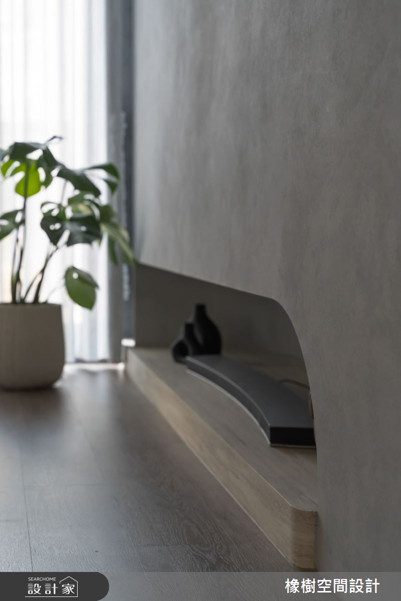 40坪新成屋(5年以下)＿混搭風客廳案例圖片＿橡樹空間設計＿橡樹_狼尾草之6