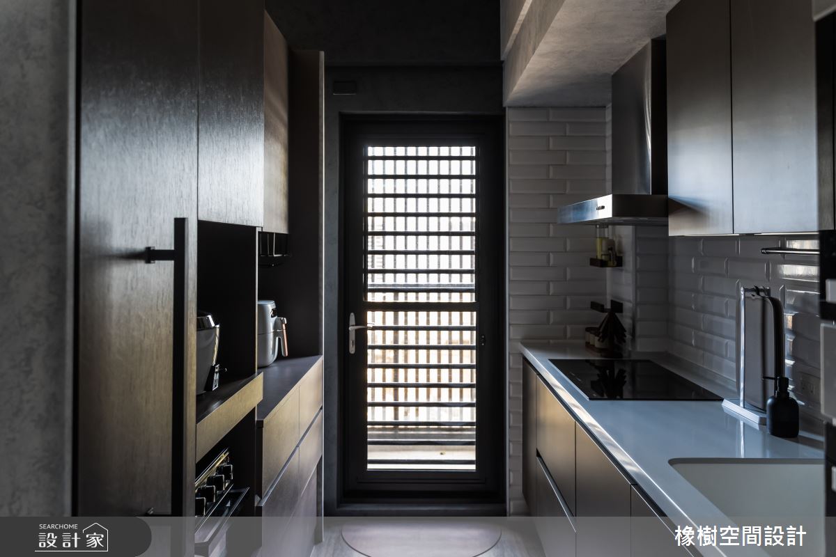 40坪新成屋(5年以下)＿混搭風廚房案例圖片＿橡樹空間設計＿橡樹_狼尾草之9