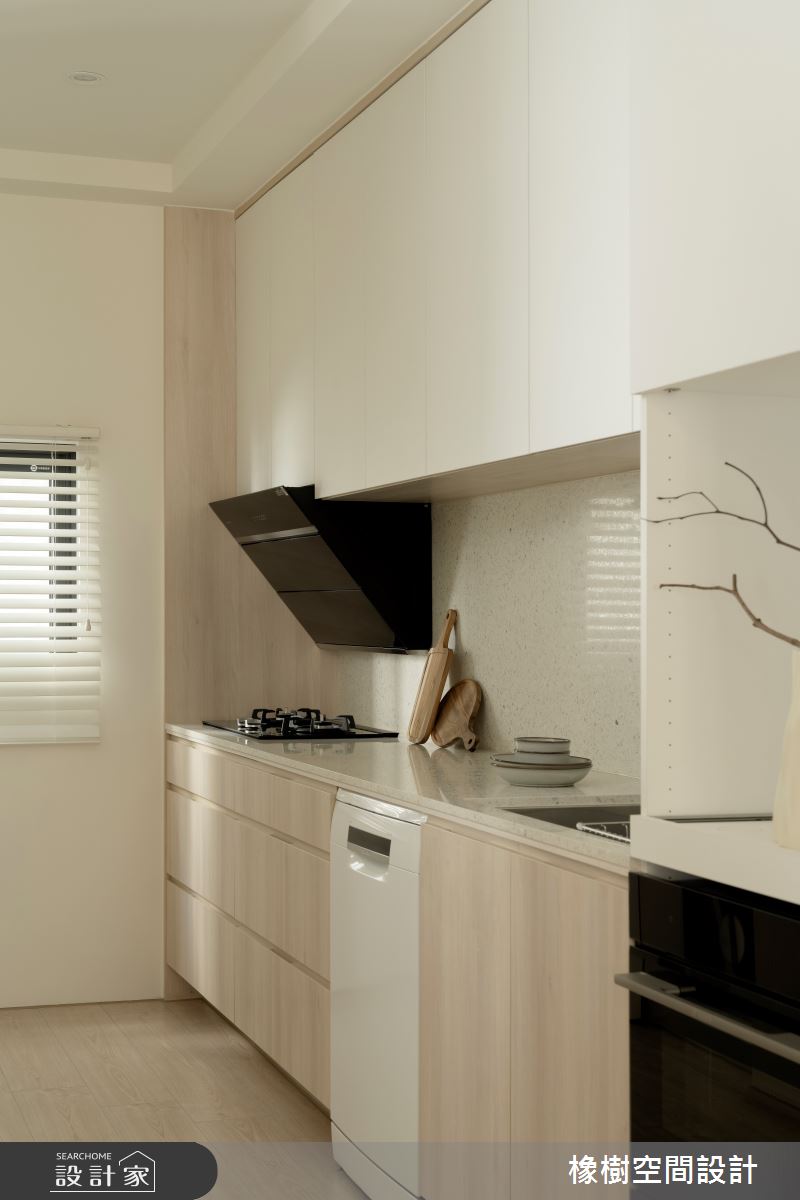 90坪老屋(16~30年)＿簡約風廚房案例圖片＿橡樹空間設計＿橡樹_貓爪草花之3
