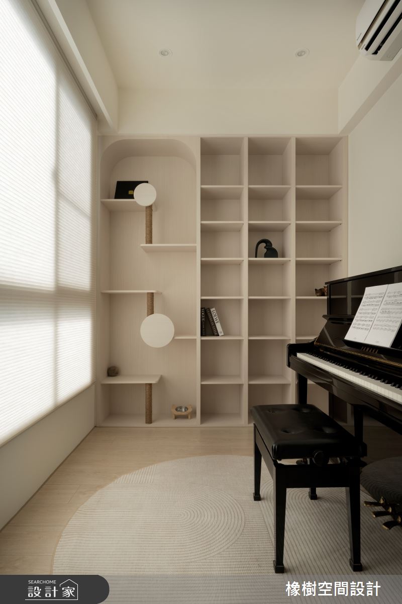 90坪老屋(16~30年)＿簡約風寵物案例圖片＿橡樹空間設計＿橡樹_貓爪草花之8