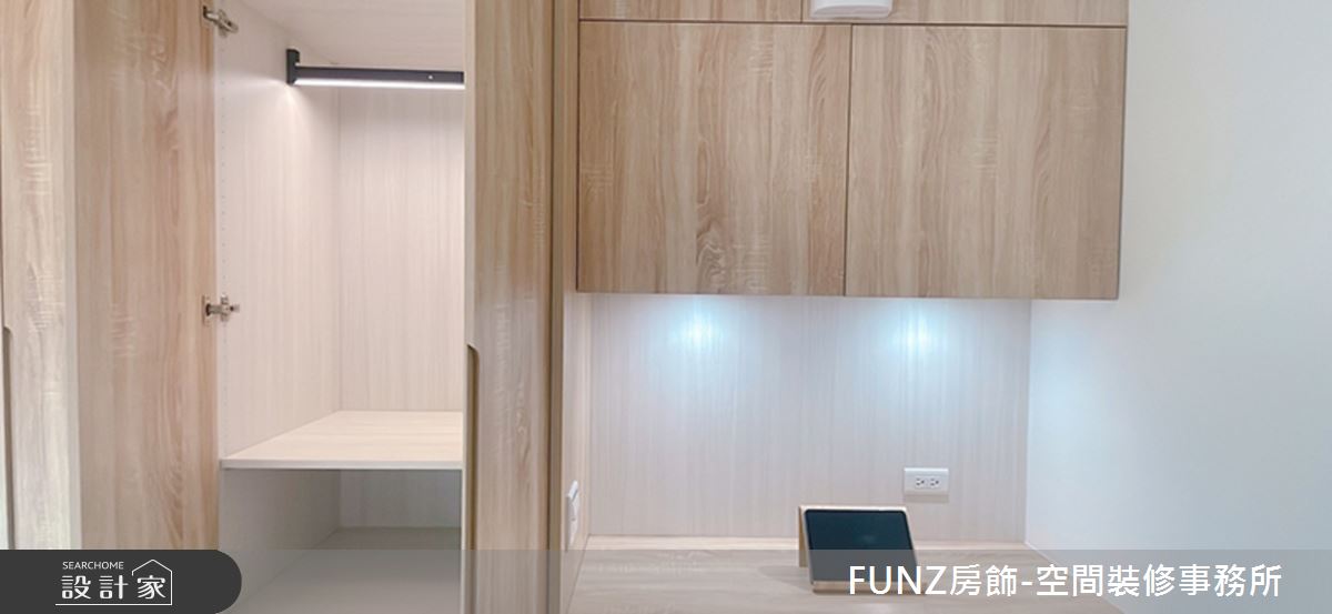 4坪中古屋(5~15年)＿北歐風臥室案例圖片＿FUNZ房飾-空間裝修事務所＿FUNZ房飾_04之6