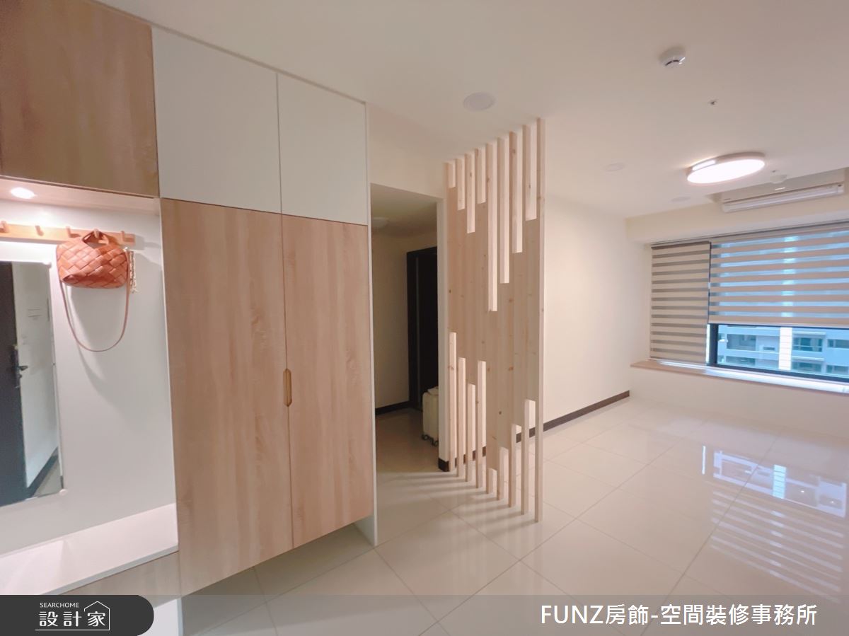 18坪新成屋(5年以下)＿北歐風玄關客廳臥榻案例圖片＿FUNZ房飾-空間裝修事務所＿FUNZ房飾_05之3