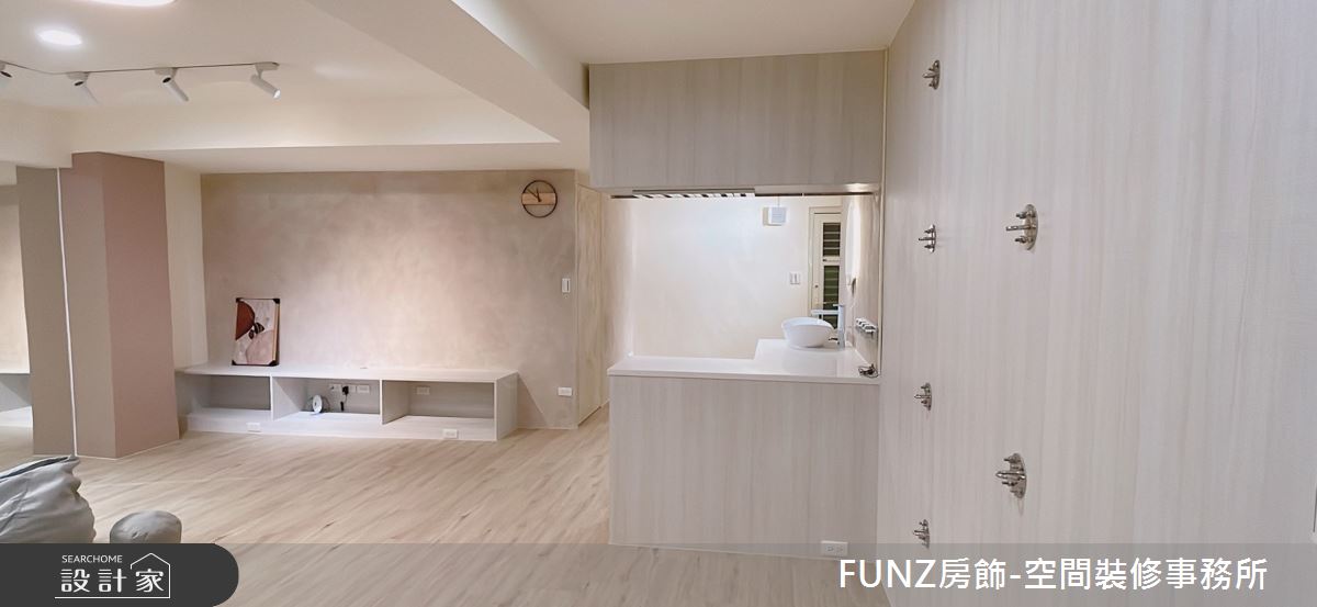 22坪老屋(41~50年)＿侘寂風玄關客廳案例圖片＿FUNZ房飾-空間裝修事務所＿FUNZ房飾_07之3