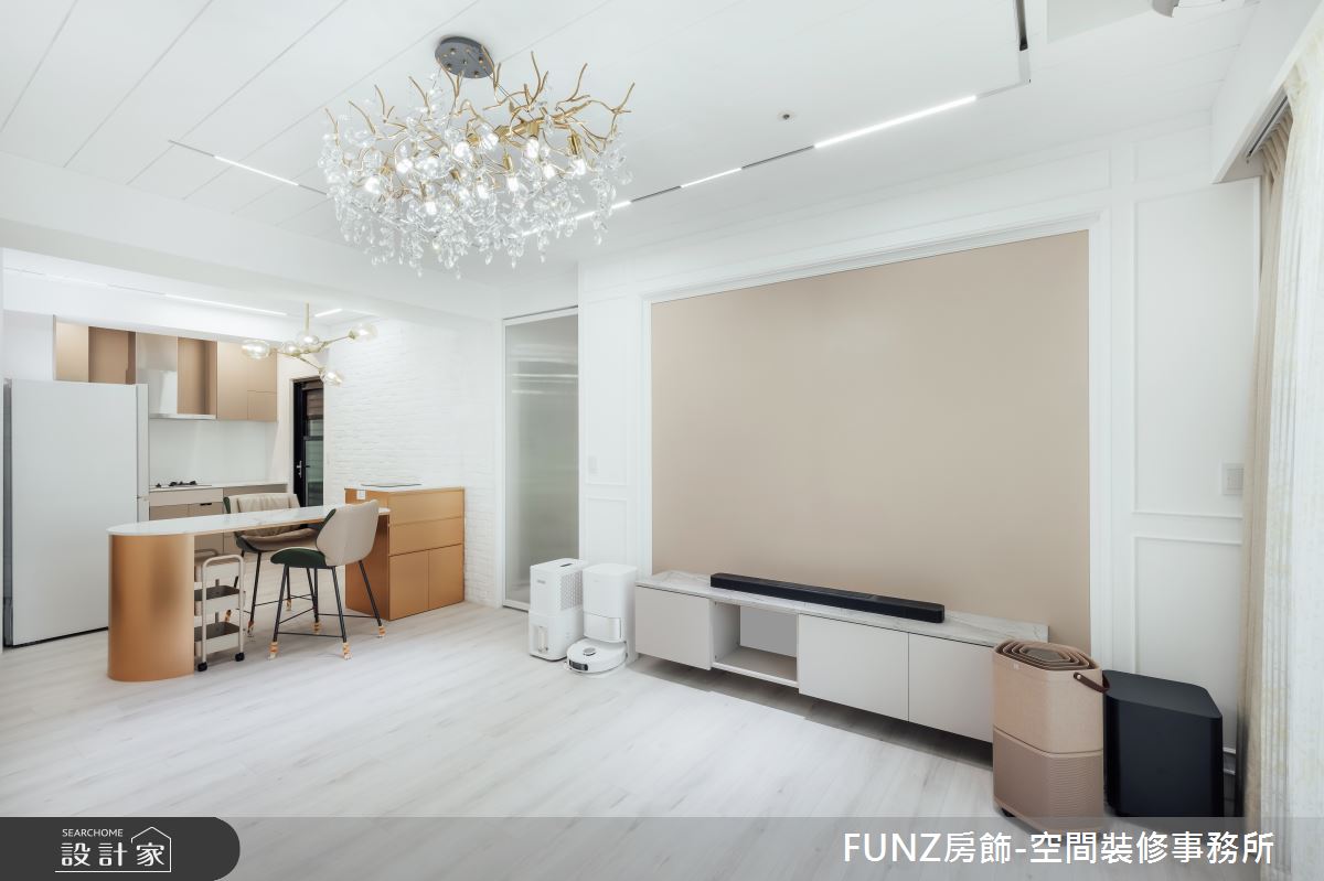 35坪中古屋(5~15年)＿美式風客廳案例圖片＿FUNZ房飾-空間裝修事務所＿FUNZ房飾_11之6