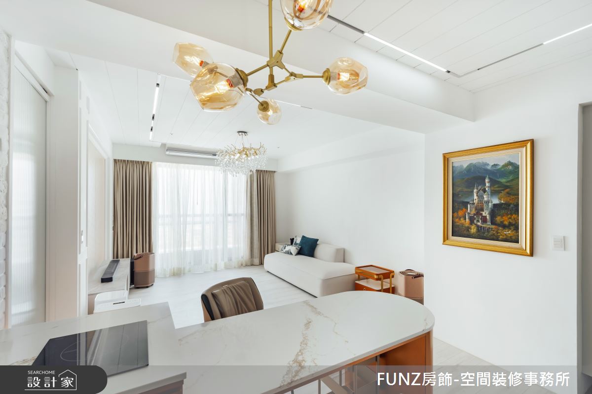 35坪中古屋(5~15年)＿美式風客廳案例圖片＿FUNZ房飾-空間裝修事務所＿FUNZ房飾_11之5