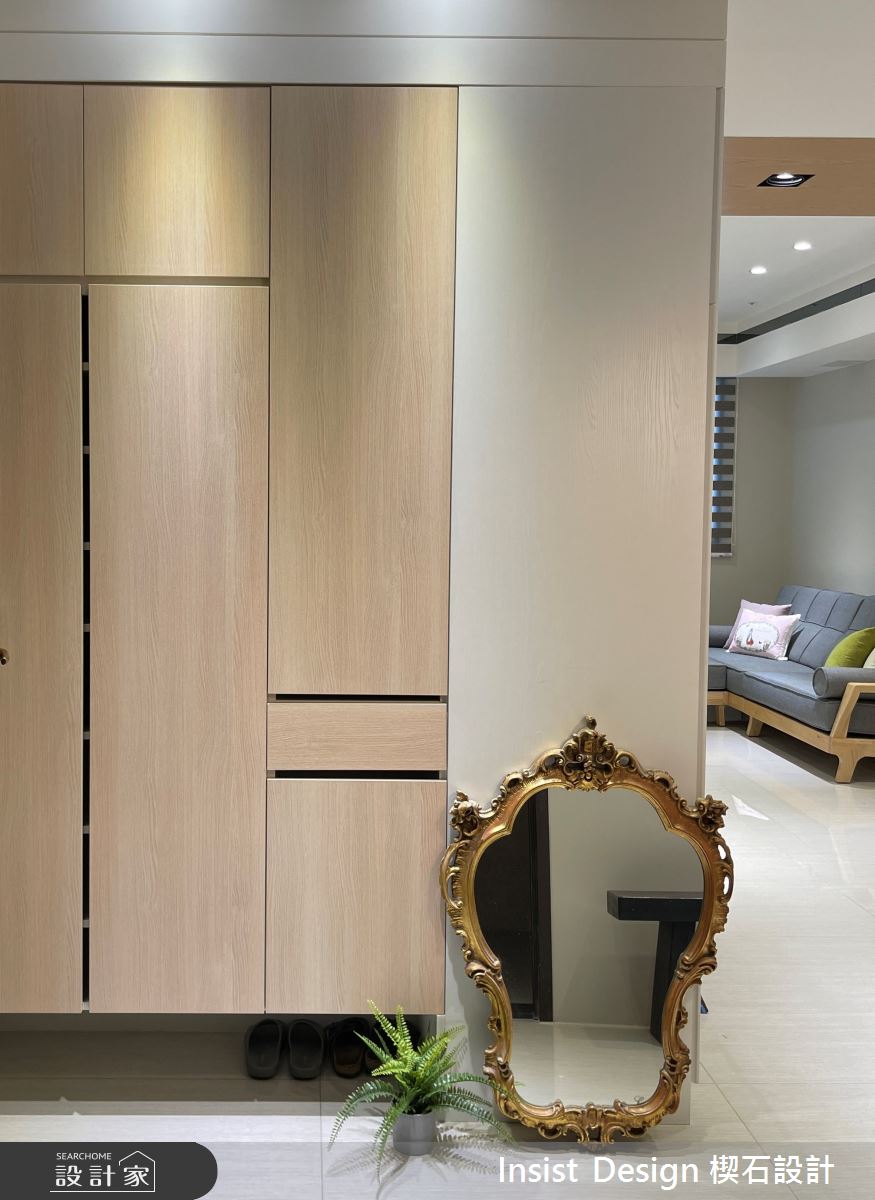 45坪新成屋(5年以下)＿北歐風玄關案例圖片＿楔石設計工程有限公司＿楔石_03之1