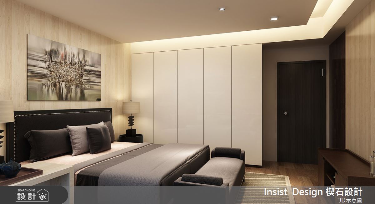 45坪新成屋(5年以下)＿人文禪風臥室案例圖片＿楔石設計工程有限公司＿楔石_06之6