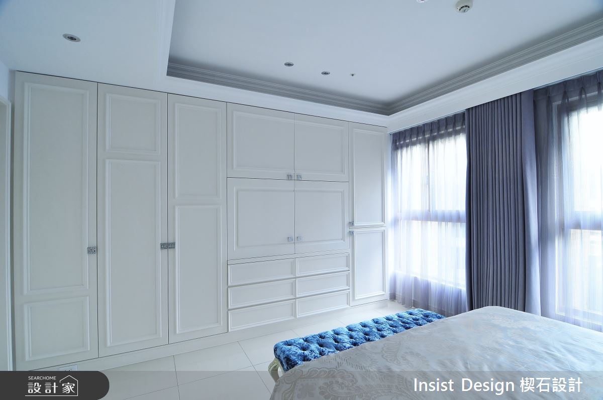 35坪新成屋(5年以下)＿新古典臥室案例圖片＿楔石設計工程有限公司＿楔石_07之14