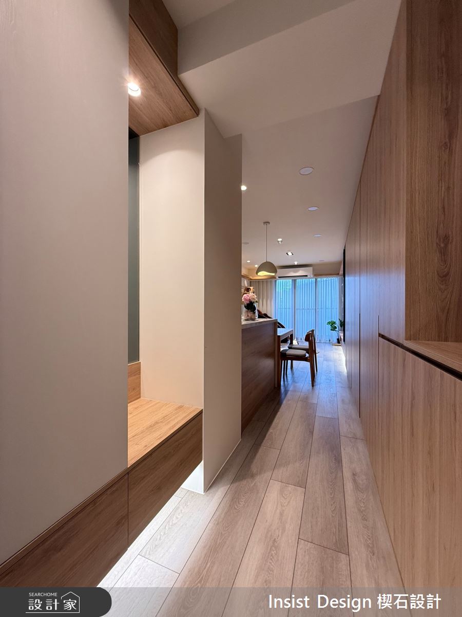 35坪新成屋(5年以下)＿現代風玄關案例圖片＿楔石設計工程有限公司＿楔石_14之1