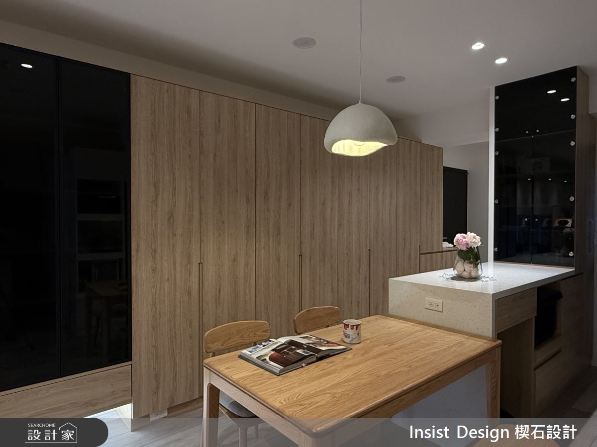 35坪新成屋(5年以下)＿現代風餐廳中島案例圖片＿楔石設計工程有限公司＿楔石_14之3