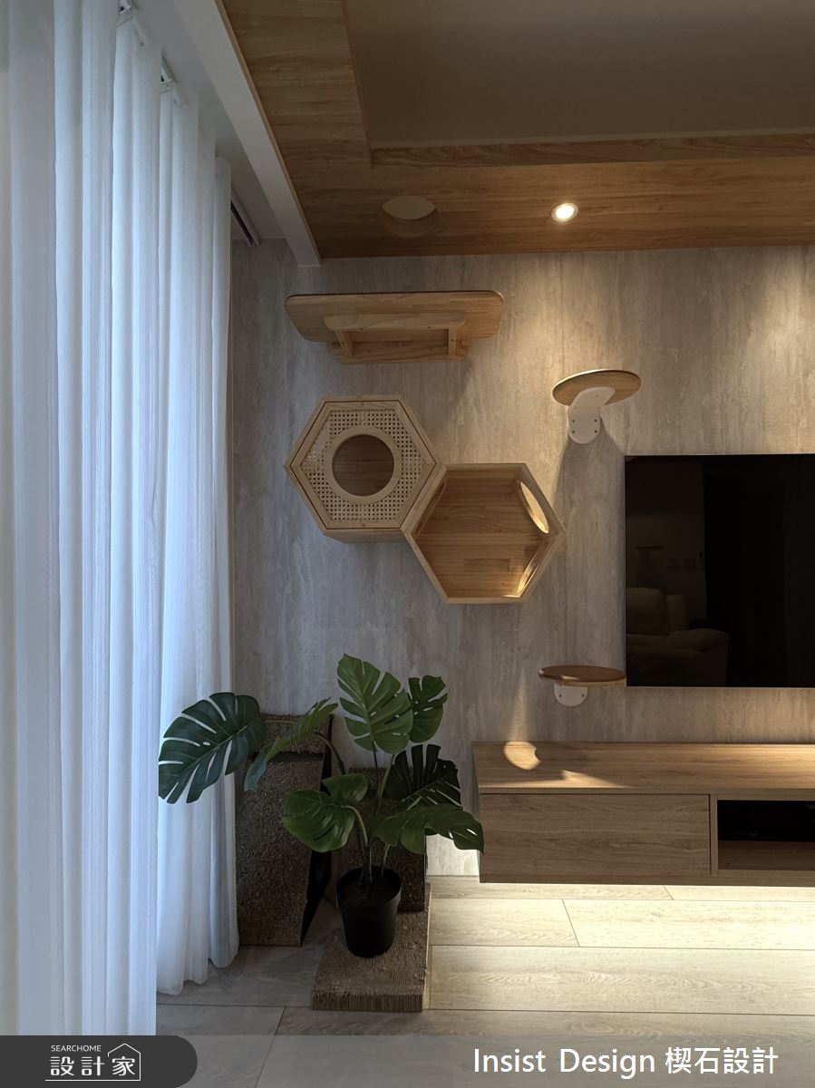 35坪新成屋(5年以下)＿現代風客廳案例圖片＿楔石設計工程有限公司＿楔石_14之8