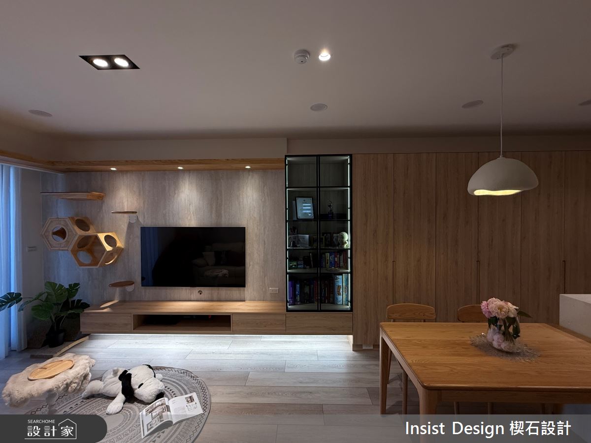 35坪新成屋(5年以下)＿現代風客廳餐廳案例圖片＿楔石設計工程有限公司＿楔石_14之300