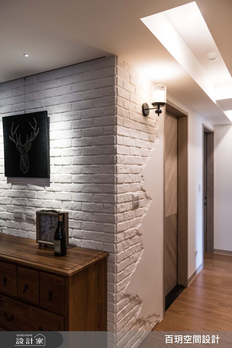 76坪新成屋(5年以下)＿簡約風走廊案例圖片＿百玥空間設計＿百玥_思靜之8