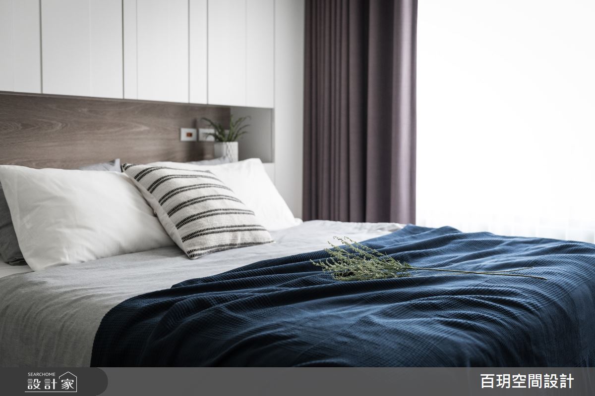 76坪新成屋(5年以下)＿簡約風臥室案例圖片＿百玥空間設計＿百玥_思靜之11