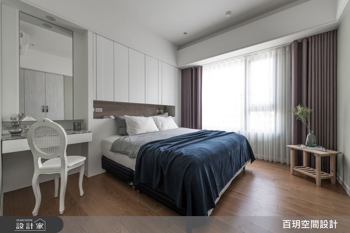 76坪新成屋(5年以下)＿簡約風臥室案例圖片＿百玥空間設計＿百玥_思靜之10