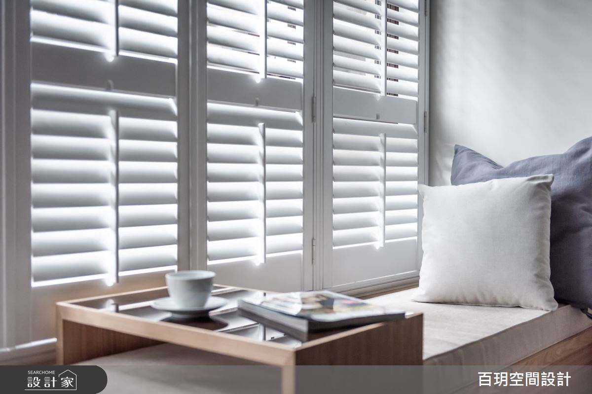 64坪中古屋(5~15年)＿簡約風客廳臥榻案例圖片＿百玥空間設計＿百玥_36℃ 灰之4